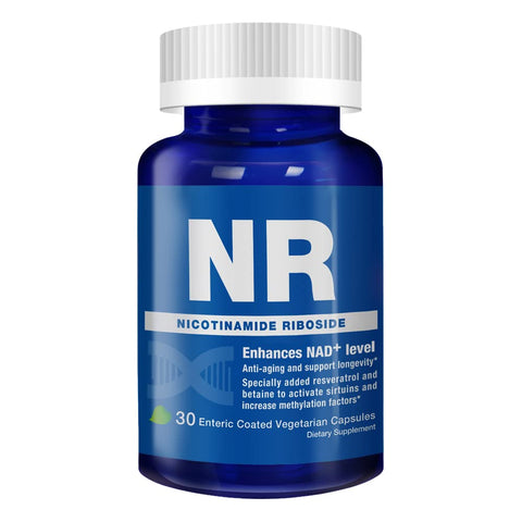 NR Supplement - Similar to NMN (Nicotinamide Riboside with Resveratrol) Vegan 30 Capsules