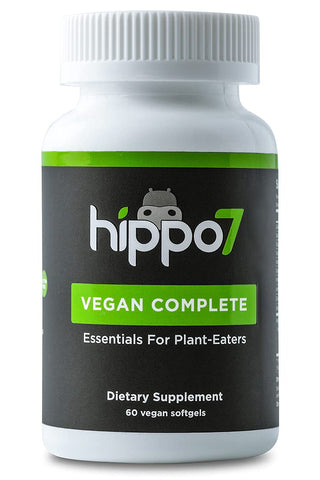 Hippo7 Vegan Complete Multivitamin - 60 Softgels