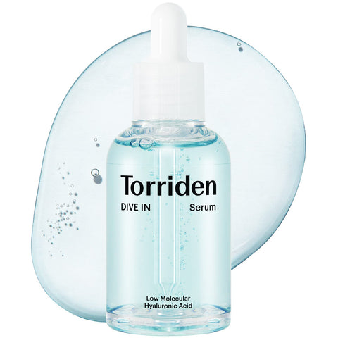 Torriden DIVE-IN Low-Molecular Hyaluronic Acid Serum | Fragrance-free Hydrating Face Serum - 1.69 fl oz