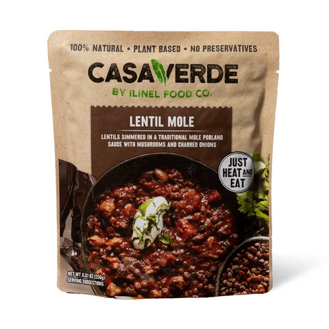 Casa Verde Lentil Mole with Guajillo and chipotle peppers - Pack of 6