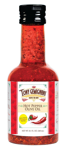 Tony Gemignani Olive Oil, Hot Pepper