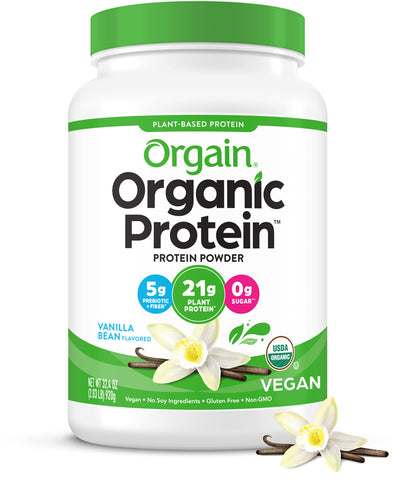 Organic Plant Based Protein Powder | Vanilla Bean