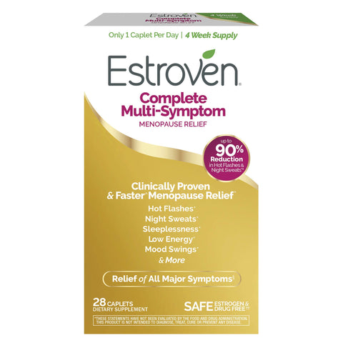Estroven Multi-Symptom Menopause Supplement for Women, 28 Ct.