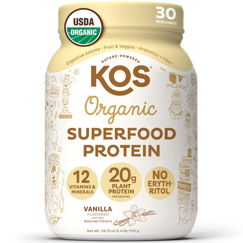 KOS Vegan Protein Powder - Vanilla
