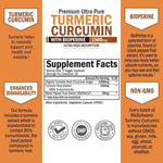 90 ct. Turmeric Curcumin with BioPerine - BioSchwartz Natural Joint Support