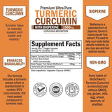 45 ct. Turmeric Curcumin with BioPerine - Bioschwartz Natural Joint Support