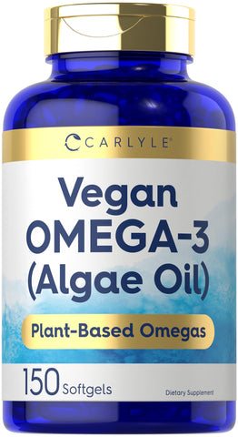 Carlyle Vegan Omega 3 Supplement from Algae Oil 15.5 oz. 50 Count