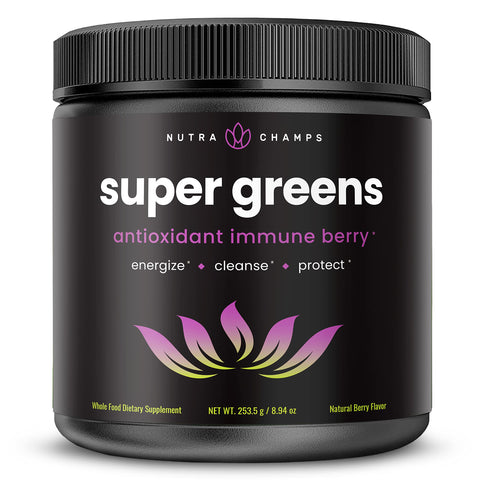 Super Greens Antioxidant Immune Berry Superfood Powder