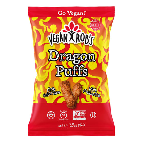 Vegan Rob's Dragon Puffs Probiotics