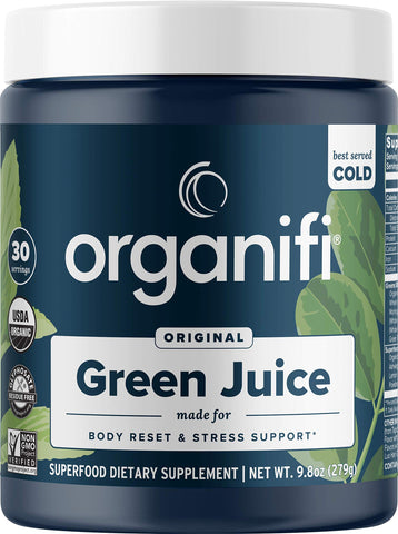 Organifi Green Juice - Organic Superfood Powder - 9.8 Ounce